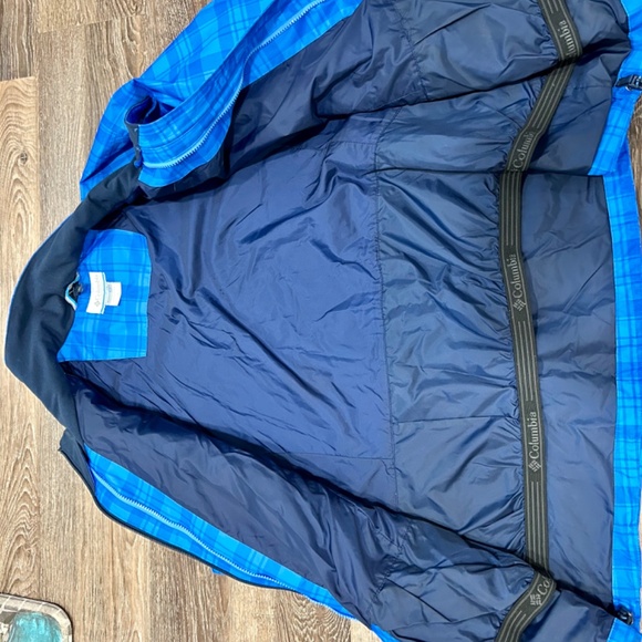 Columbia Interchange Jacket Women’s Blue Omni-Tech Heat Size 2X - Picture 7 of 11